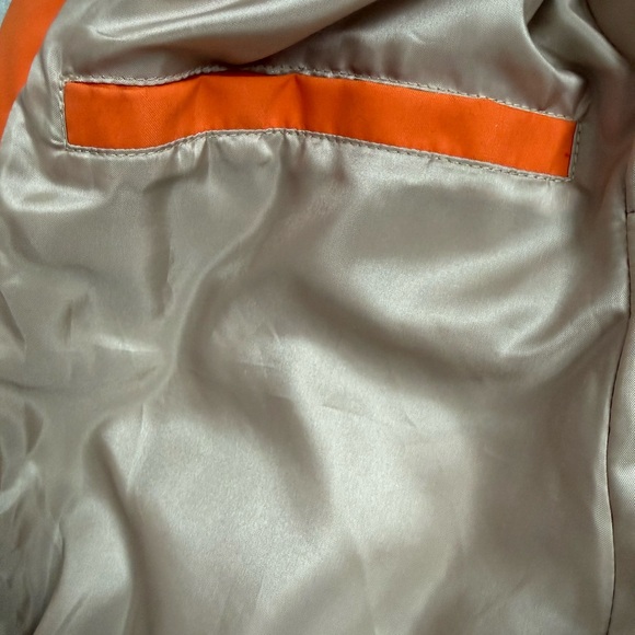 NWOT Lands' End Vibrant Orange Rain Coat - Picture 9 of 12